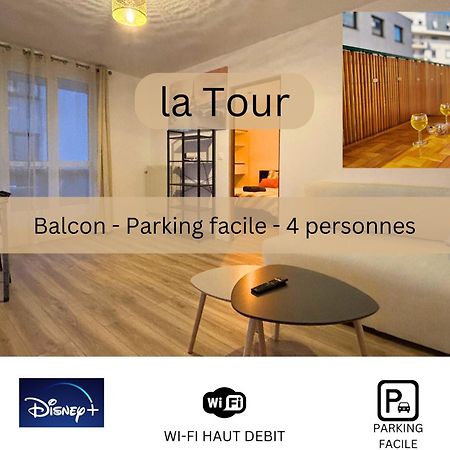 La Tour - Tout Confort - Hypercentre - Balcon #Sirdest Franconville  Luaran gambar